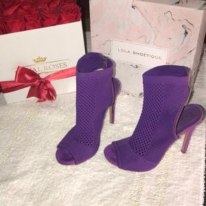 Lola shoetique “Hey Jealousy” -Purple